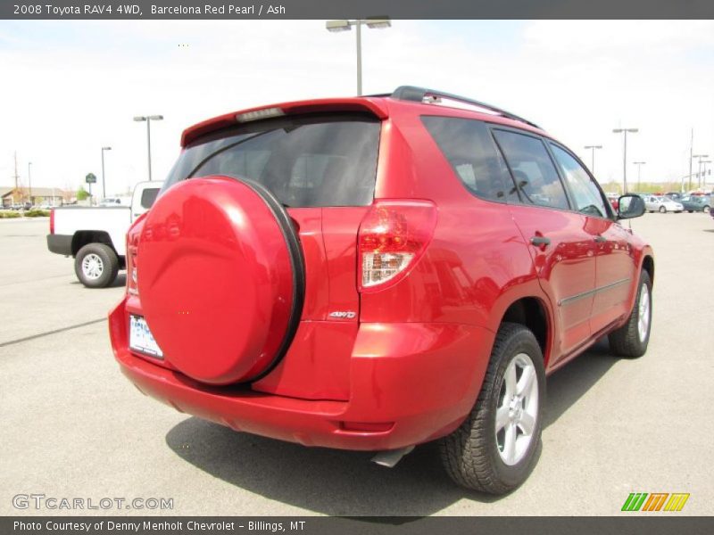 Barcelona Red Pearl / Ash 2008 Toyota RAV4 4WD
