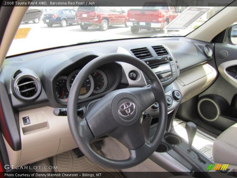 Barcelona Red Pearl / Ash 2008 Toyota RAV4 4WD