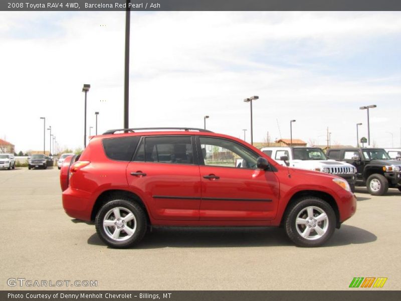 Barcelona Red Pearl / Ash 2008 Toyota RAV4 4WD