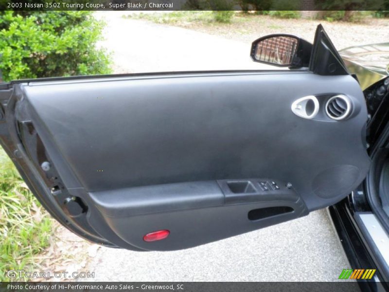 Super Black / Charcoal 2003 Nissan 350Z Touring Coupe