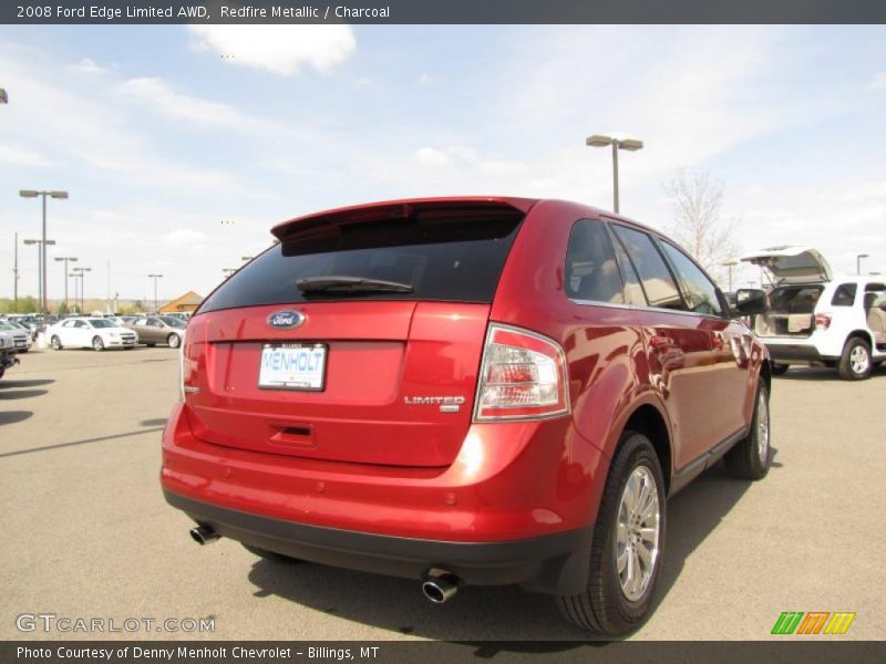 Redfire Metallic / Charcoal 2008 Ford Edge Limited AWD