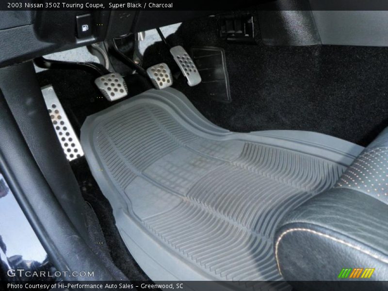 Super Black / Charcoal 2003 Nissan 350Z Touring Coupe