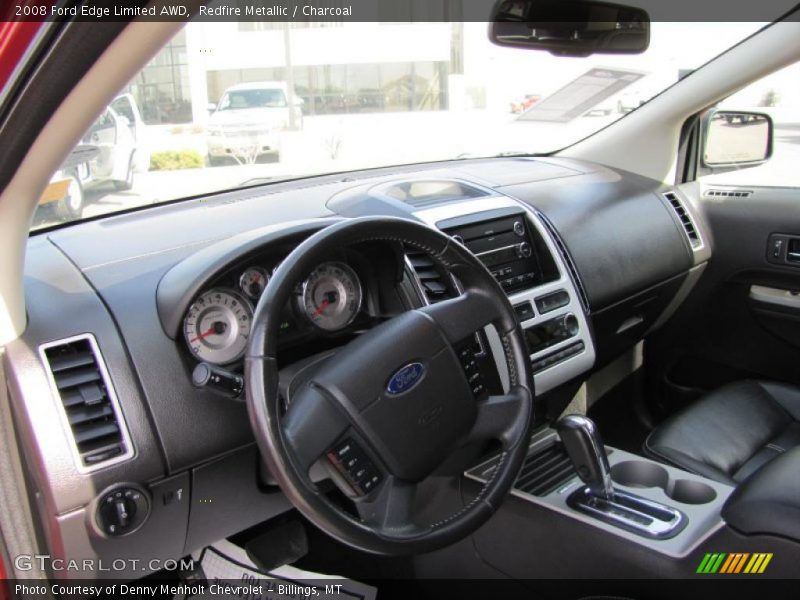Redfire Metallic / Charcoal 2008 Ford Edge Limited AWD