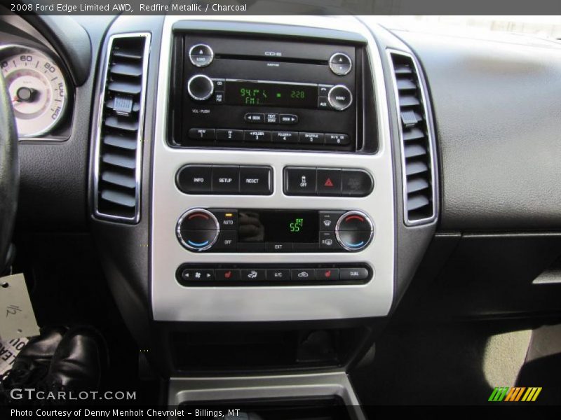 Redfire Metallic / Charcoal 2008 Ford Edge Limited AWD