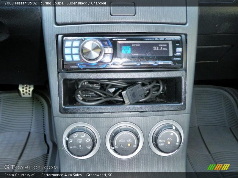 Super Black / Charcoal 2003 Nissan 350Z Touring Coupe