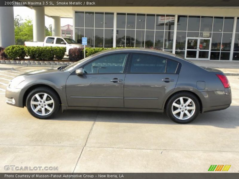 Smoke Metallic / Black 2005 Nissan Maxima 3.5 SL