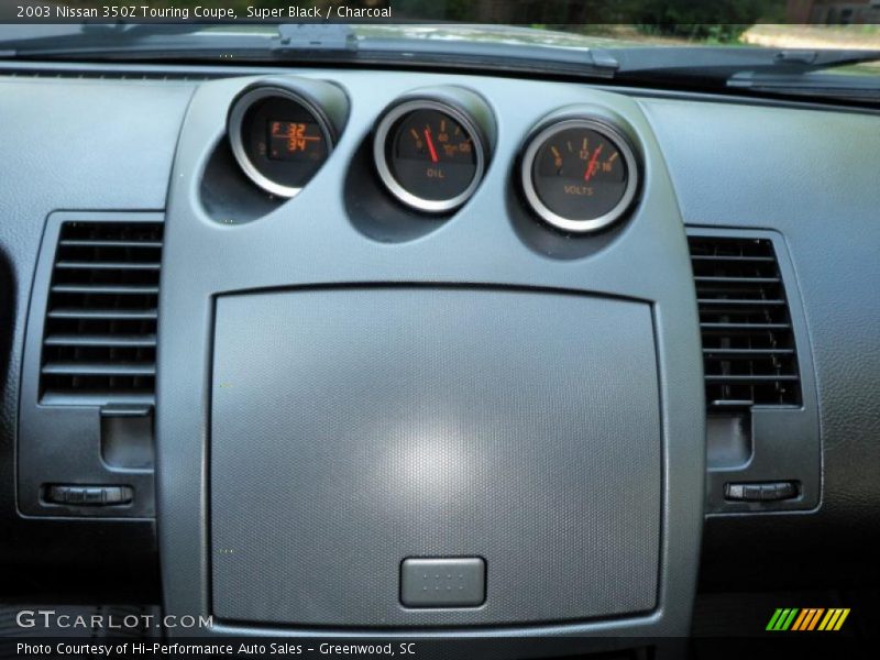 Super Black / Charcoal 2003 Nissan 350Z Touring Coupe
