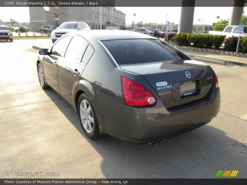 Smoke Metallic / Black 2005 Nissan Maxima 3.5 SL