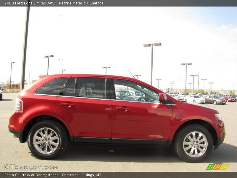 Redfire Metallic / Charcoal 2008 Ford Edge Limited AWD