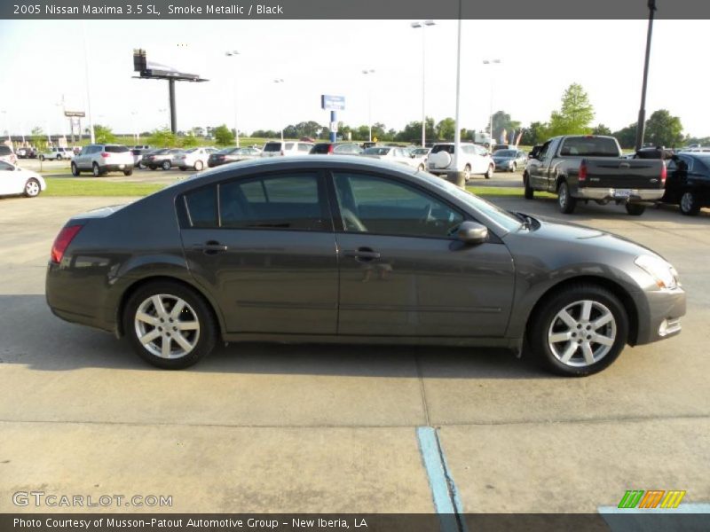 Smoke Metallic / Black 2005 Nissan Maxima 3.5 SL