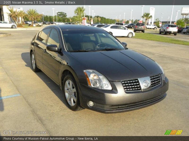 Smoke Metallic / Black 2005 Nissan Maxima 3.5 SL