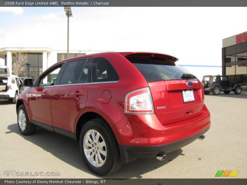 Redfire Metallic / Charcoal 2008 Ford Edge Limited AWD