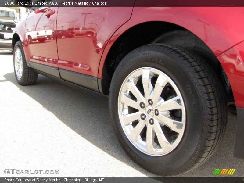 Redfire Metallic / Charcoal 2008 Ford Edge Limited AWD