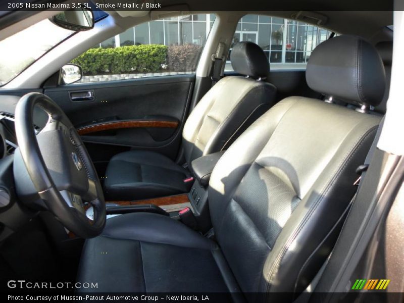 Smoke Metallic / Black 2005 Nissan Maxima 3.5 SL