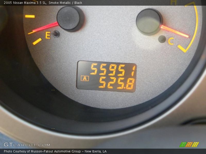 Smoke Metallic / Black 2005 Nissan Maxima 3.5 SL