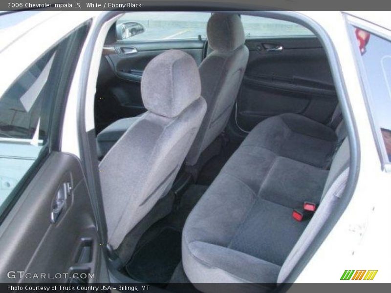 White / Ebony Black 2006 Chevrolet Impala LS