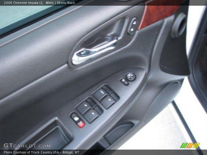 White / Ebony Black 2006 Chevrolet Impala LS