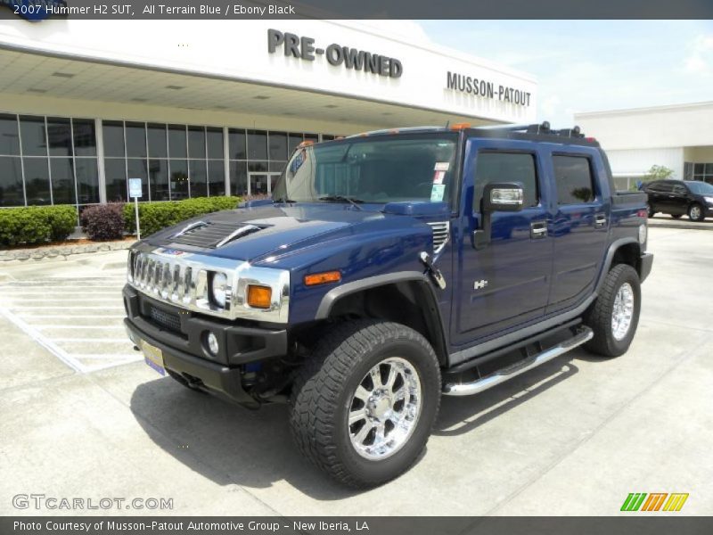 All Terrain Blue / Ebony Black 2007 Hummer H2 SUT