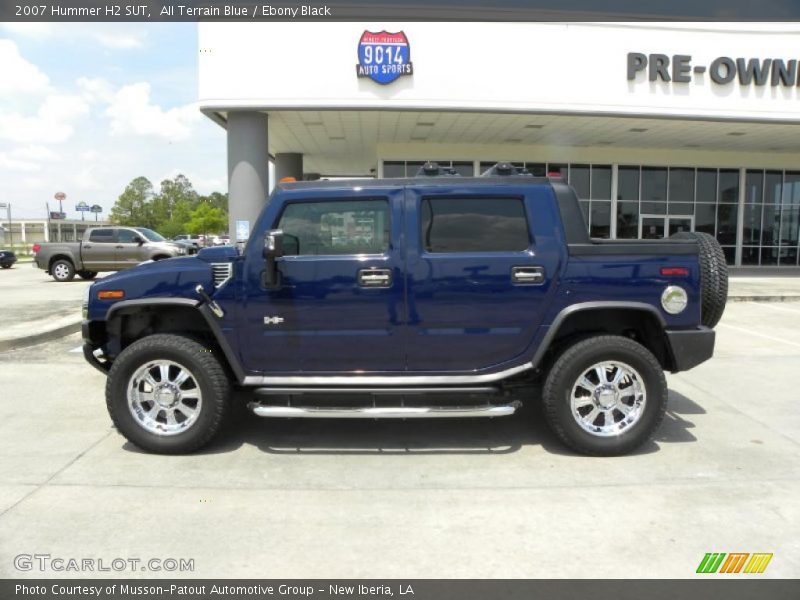 All Terrain Blue / Ebony Black 2007 Hummer H2 SUT