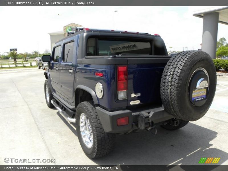 All Terrain Blue / Ebony Black 2007 Hummer H2 SUT
