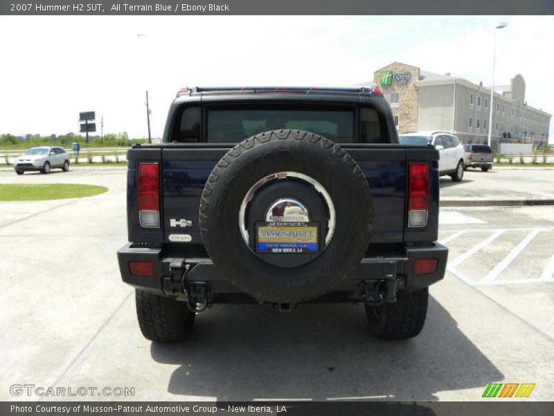 All Terrain Blue / Ebony Black 2007 Hummer H2 SUT