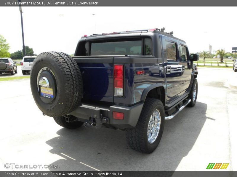 All Terrain Blue / Ebony Black 2007 Hummer H2 SUT