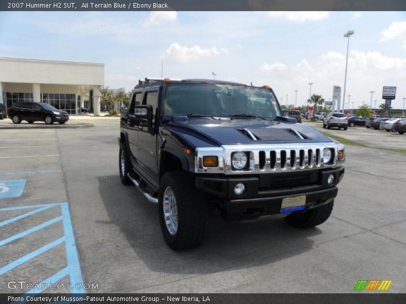 All Terrain Blue / Ebony Black 2007 Hummer H2 SUT