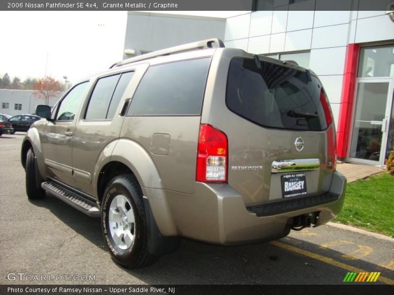 Granite Metallic / Graphite 2006 Nissan Pathfinder SE 4x4