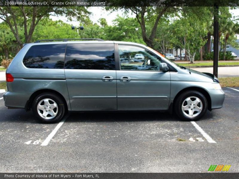 Granite Green Metallic / Quartz 2000 Honda Odyssey EX