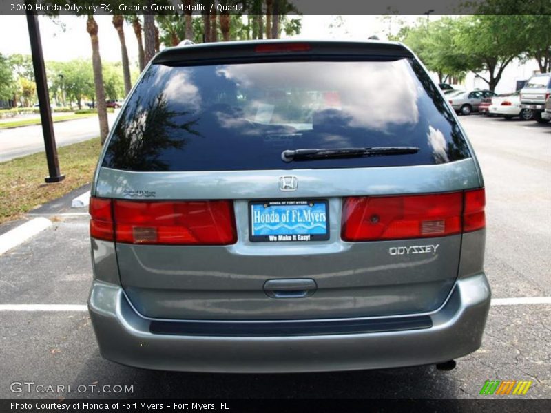 Granite Green Metallic / Quartz 2000 Honda Odyssey EX