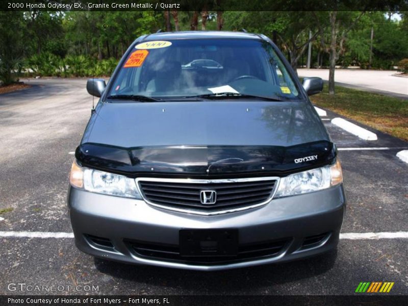 Granite Green Metallic / Quartz 2000 Honda Odyssey EX