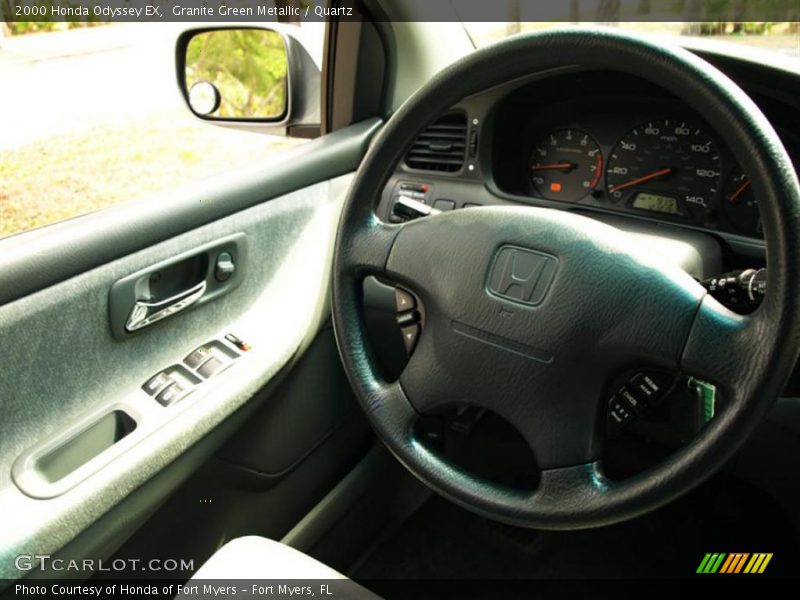 Granite Green Metallic / Quartz 2000 Honda Odyssey EX