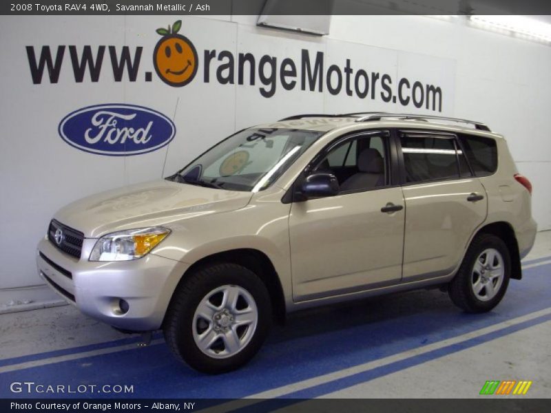 Savannah Metallic / Ash 2008 Toyota RAV4 4WD