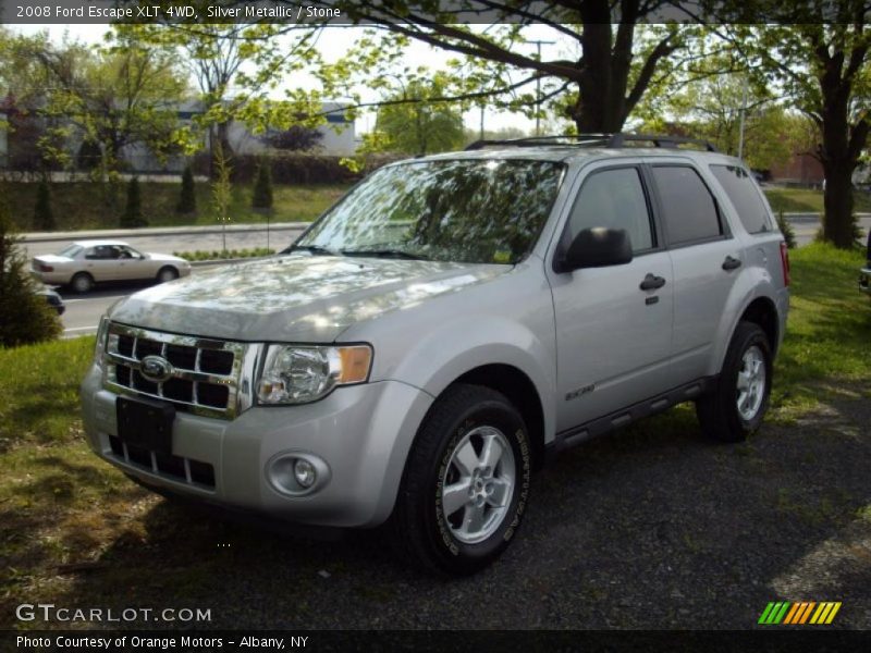 Silver Metallic / Stone 2008 Ford Escape XLT 4WD