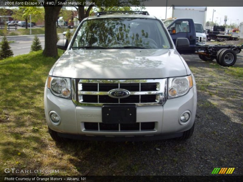 Silver Metallic / Stone 2008 Ford Escape XLT 4WD