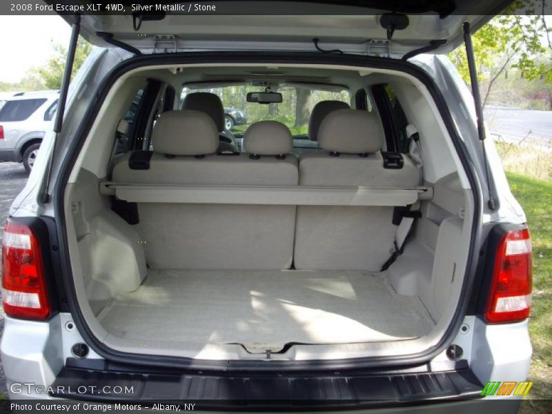 Silver Metallic / Stone 2008 Ford Escape XLT 4WD