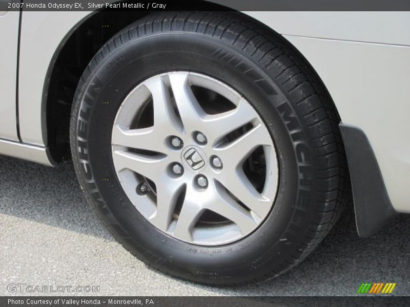Silver Pearl Metallic / Gray 2007 Honda Odyssey EX