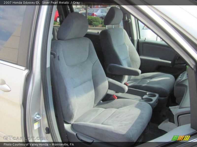 Silver Pearl Metallic / Gray 2007 Honda Odyssey EX