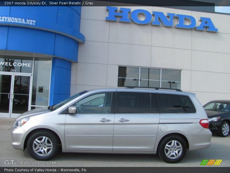Silver Pearl Metallic / Gray 2007 Honda Odyssey EX