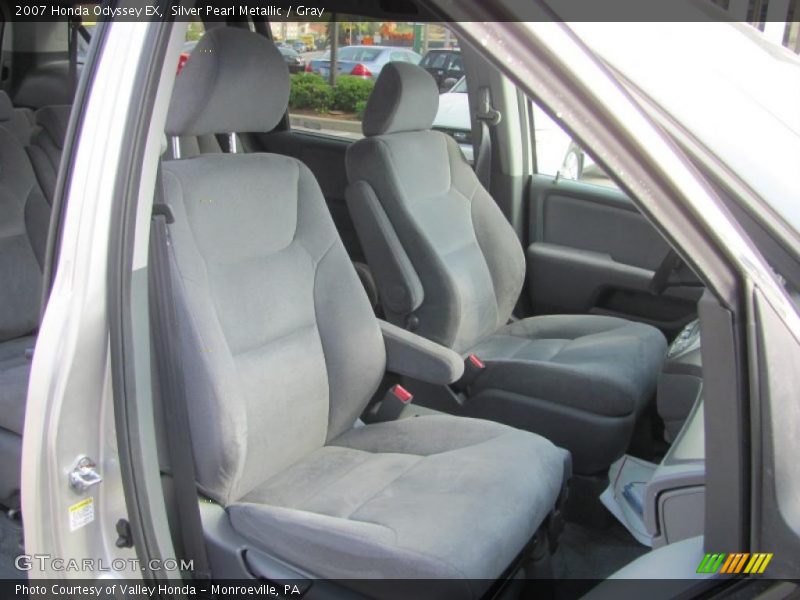 Silver Pearl Metallic / Gray 2007 Honda Odyssey EX