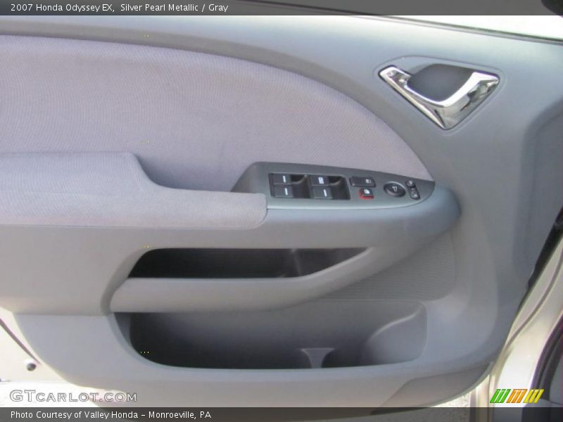 Silver Pearl Metallic / Gray 2007 Honda Odyssey EX