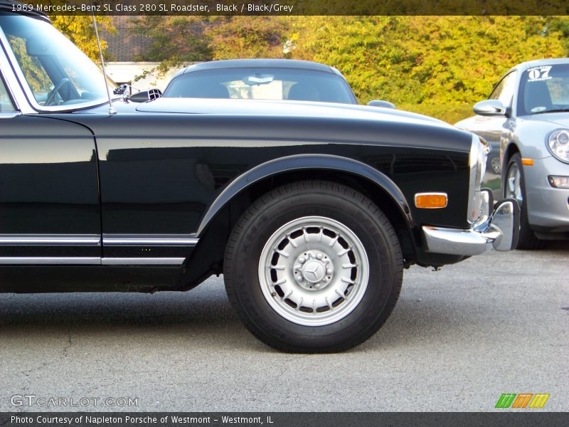 Black / Black/Grey 1969 Mercedes-Benz SL Class 280 SL Roadster