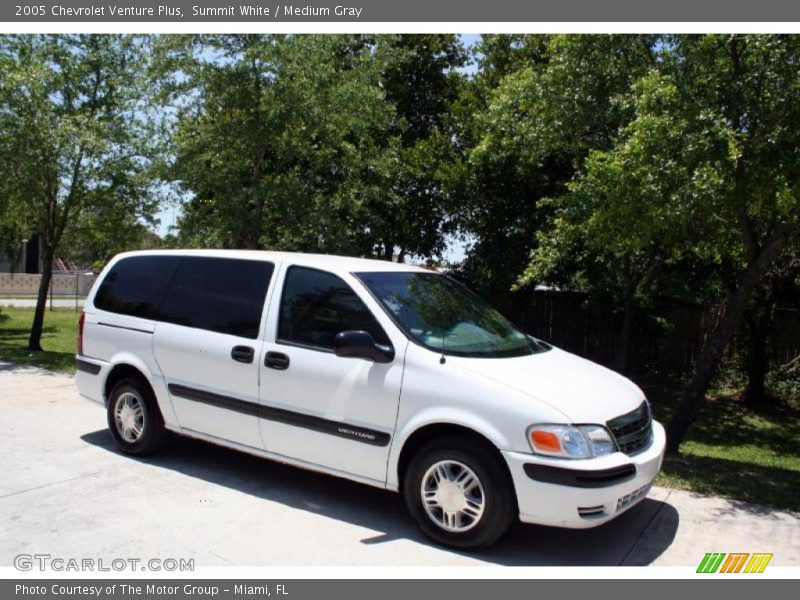 Summit White / Medium Gray 2005 Chevrolet Venture Plus