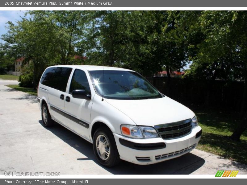 Summit White / Medium Gray 2005 Chevrolet Venture Plus
