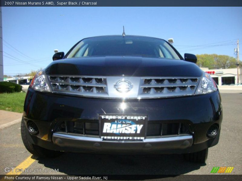 Super Black / Charcoal 2007 Nissan Murano S AWD