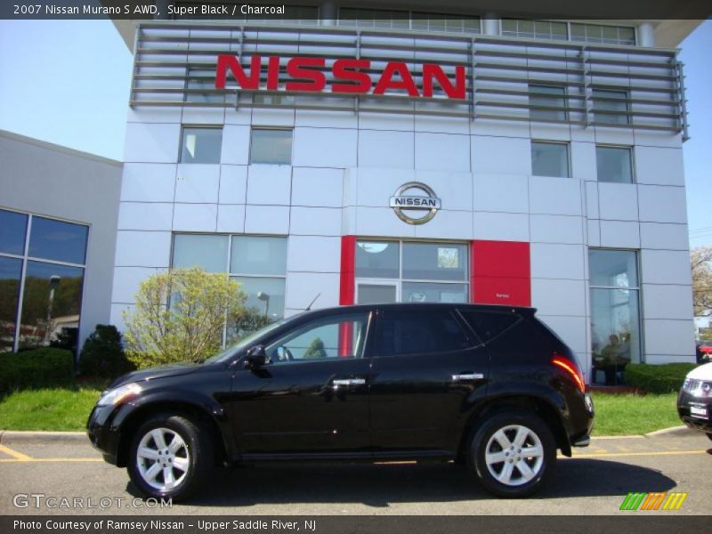 Super Black / Charcoal 2007 Nissan Murano S AWD