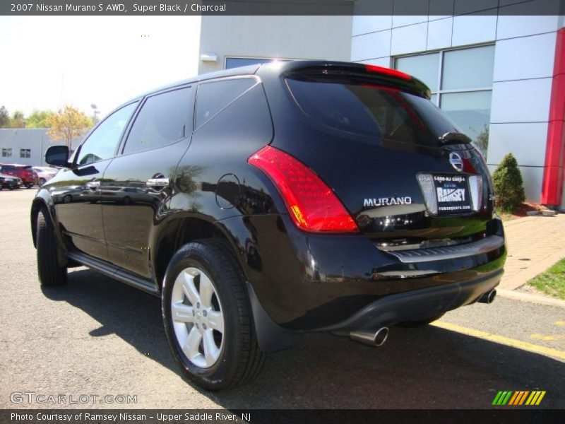 Super Black / Charcoal 2007 Nissan Murano S AWD