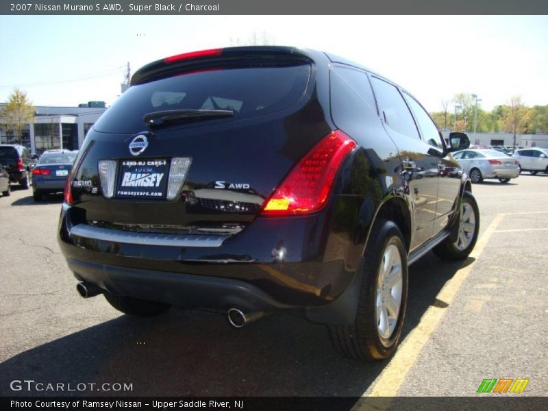 Super Black / Charcoal 2007 Nissan Murano S AWD