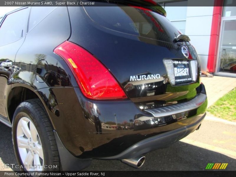 Super Black / Charcoal 2007 Nissan Murano S AWD