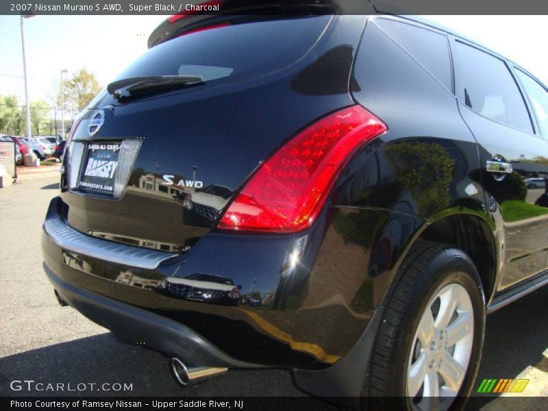 Super Black / Charcoal 2007 Nissan Murano S AWD